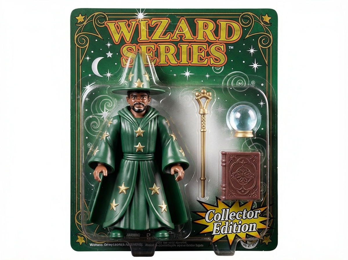 The Legend of You: 90s Wizard Action Figure