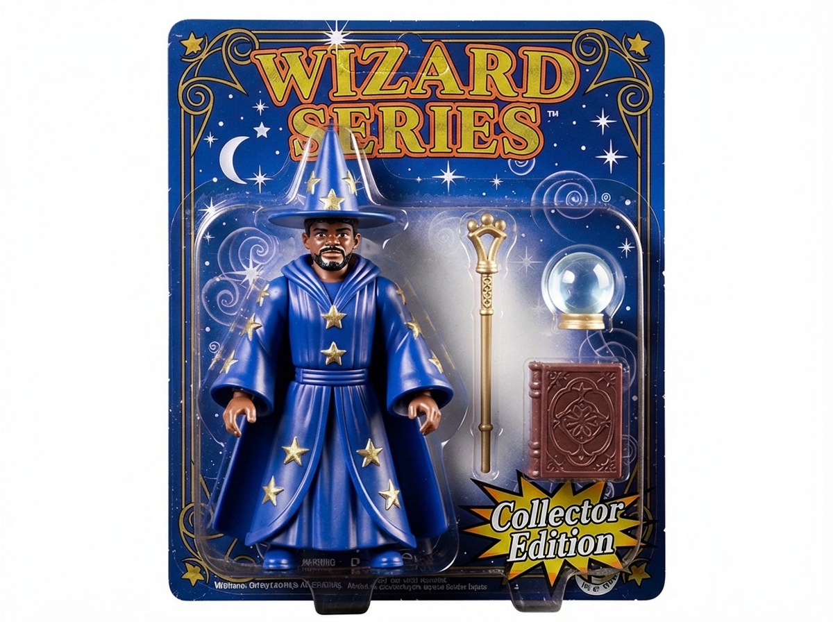 The Legend of You: 90s Wizard Action Figure