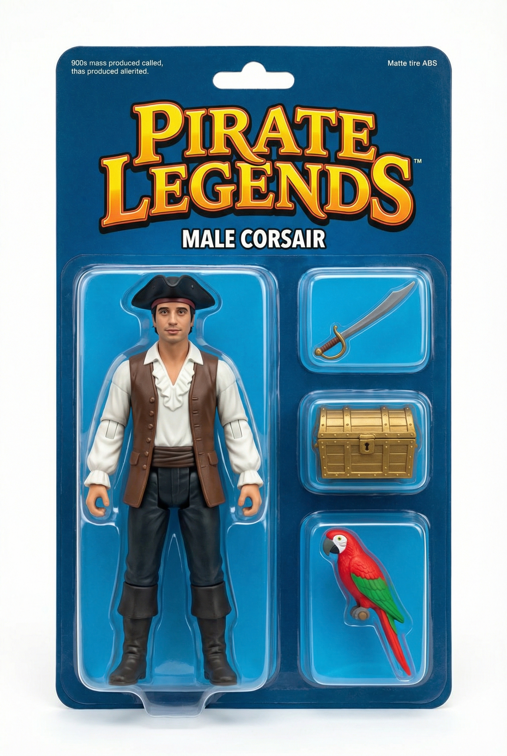 The Legend of You: 90s Pirate Action Figure