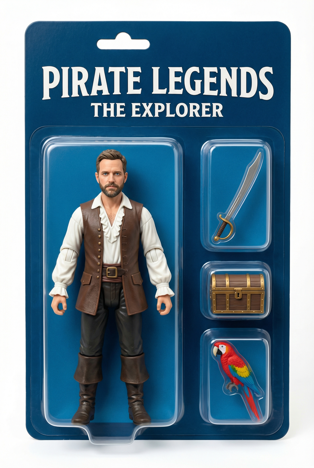 The Legend of You: 90s Pirate Action Figure