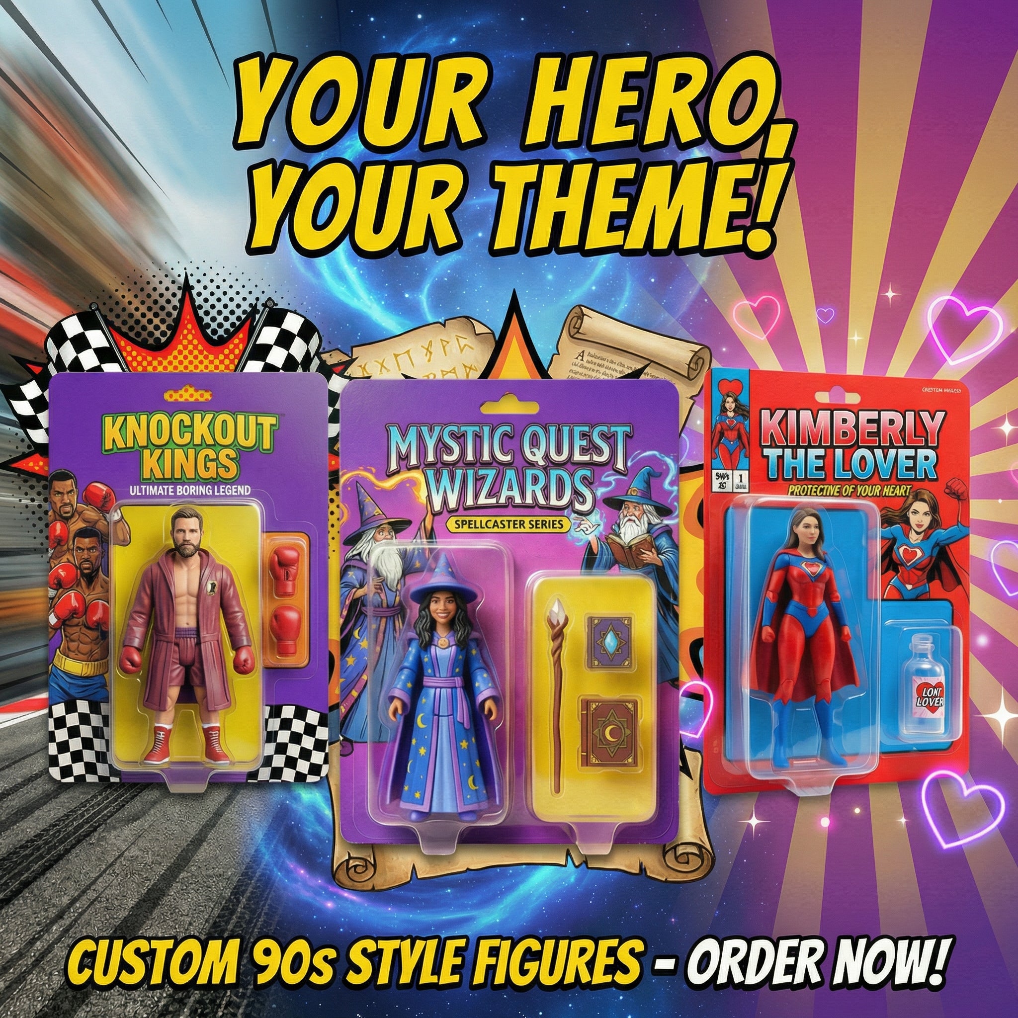 The Legend of You: Fully Custom Action Figure