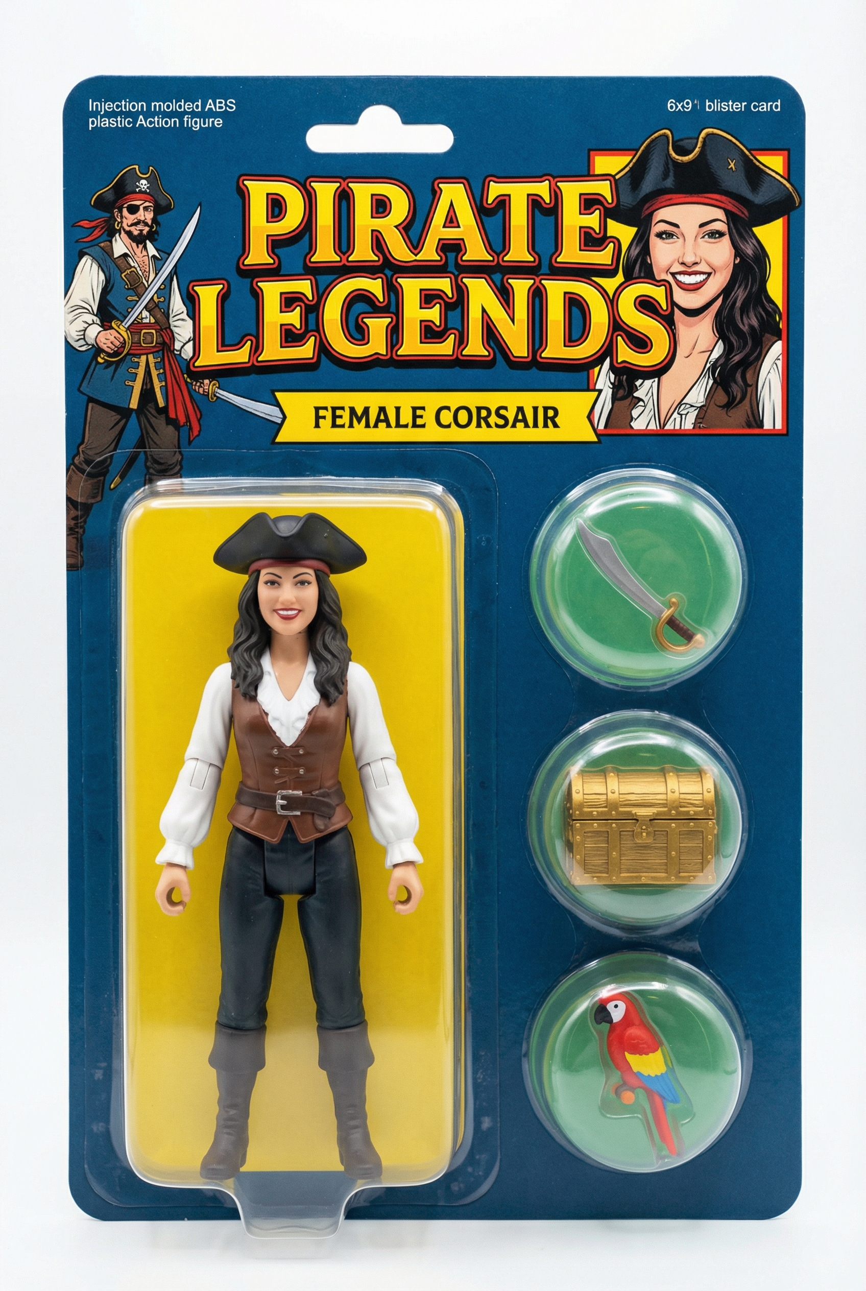 The Legend of You: 90s Pirate Action Figure