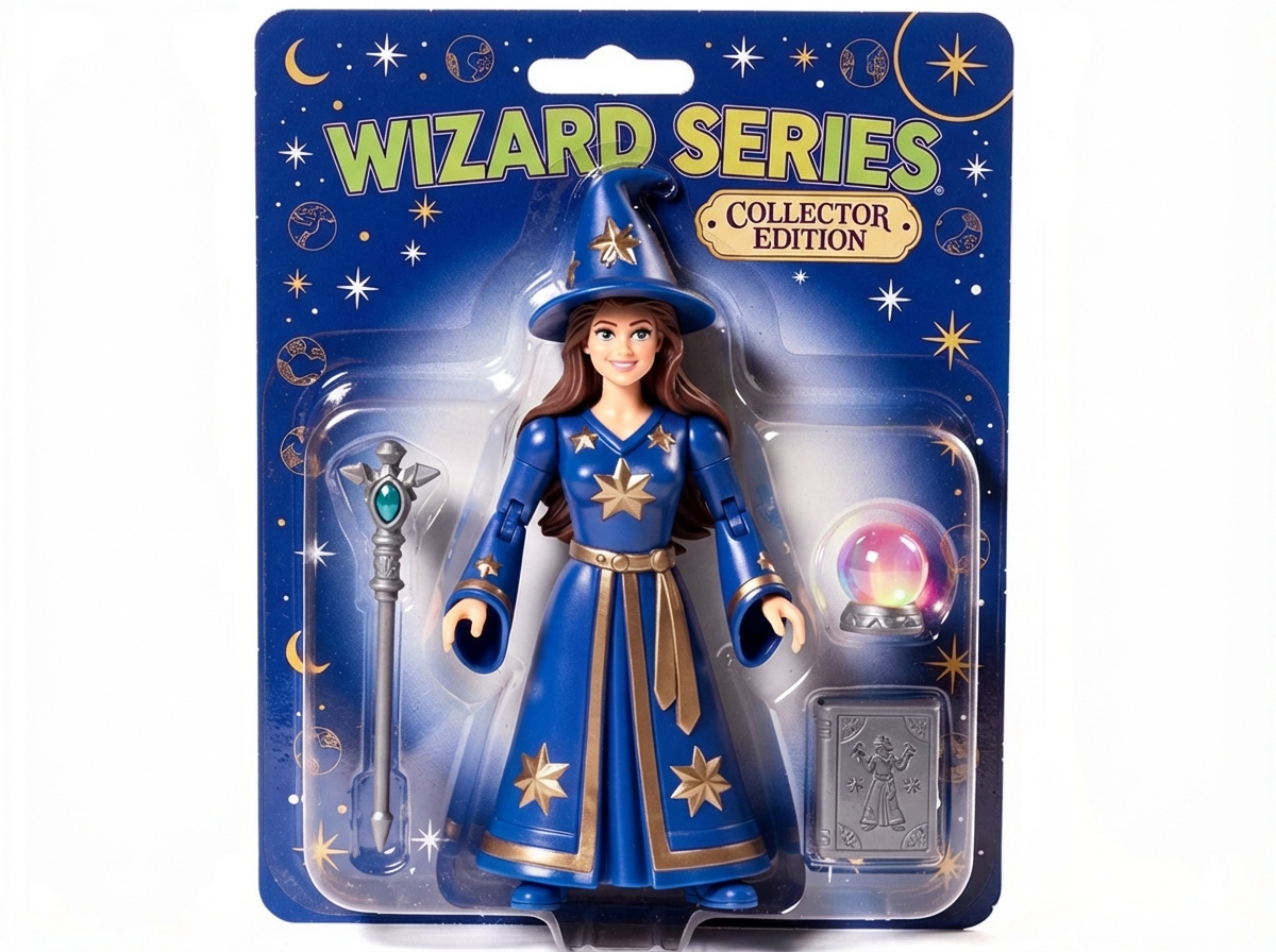 The Legend of You: 90s Wizard Action Figure