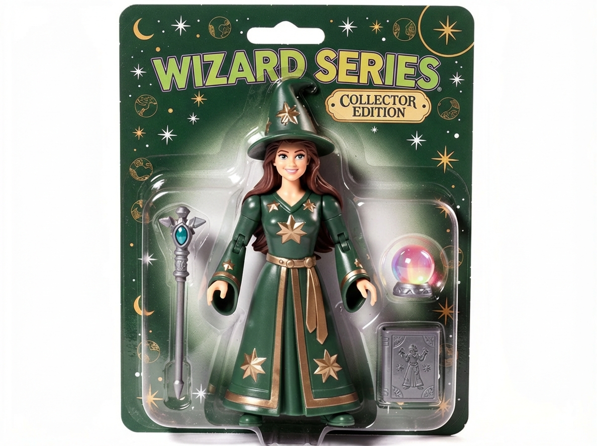 The Legend of You: 90s Wizard Action Figure