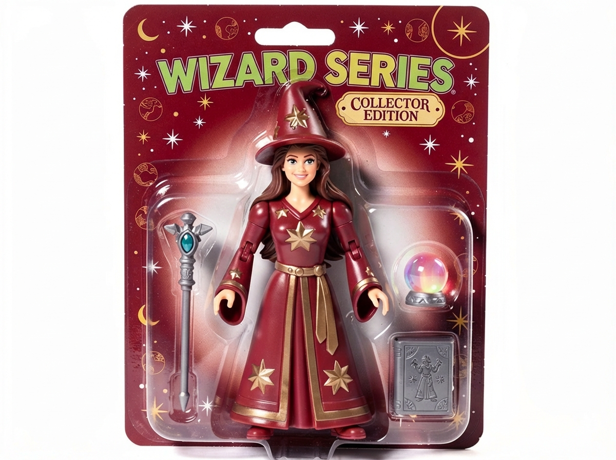 The Legend of You: 90s Wizard Action Figure