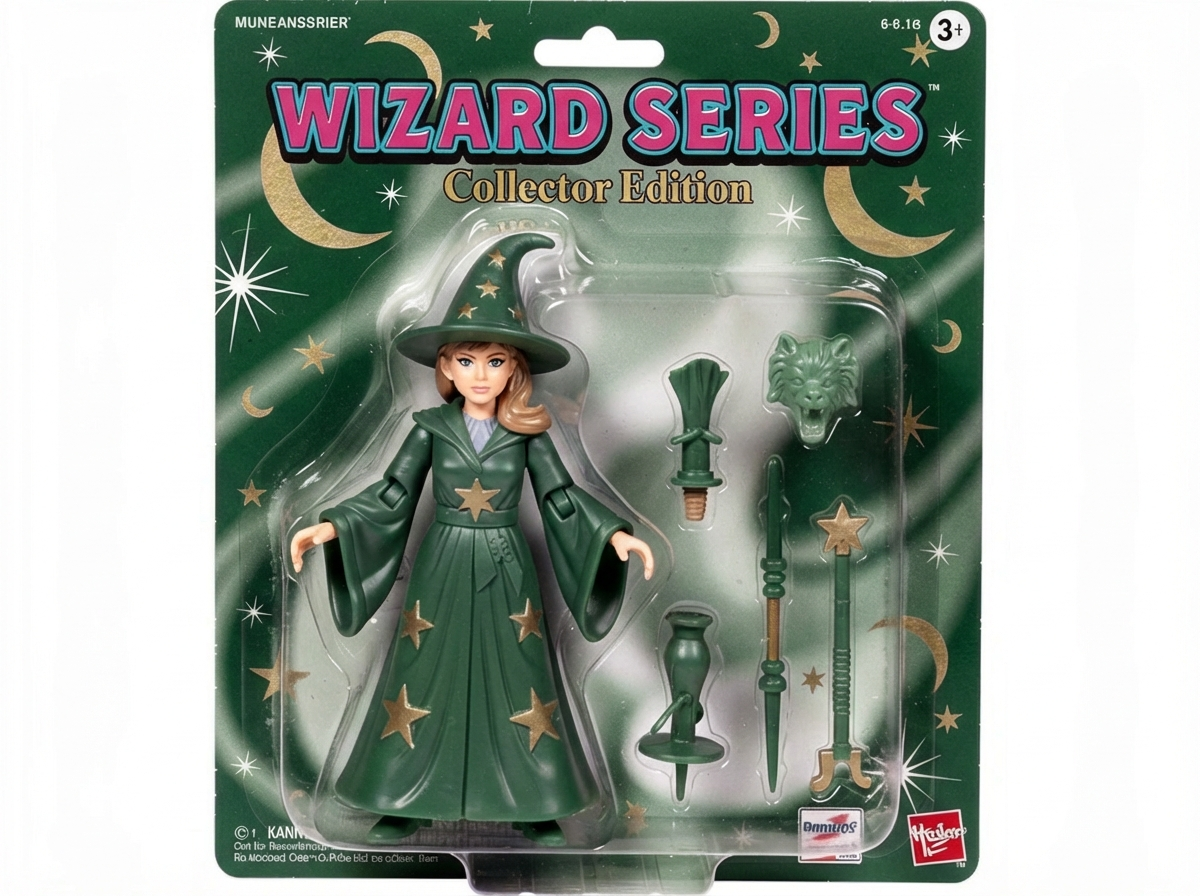 The Legend of You: 90s Wizard Action Figure