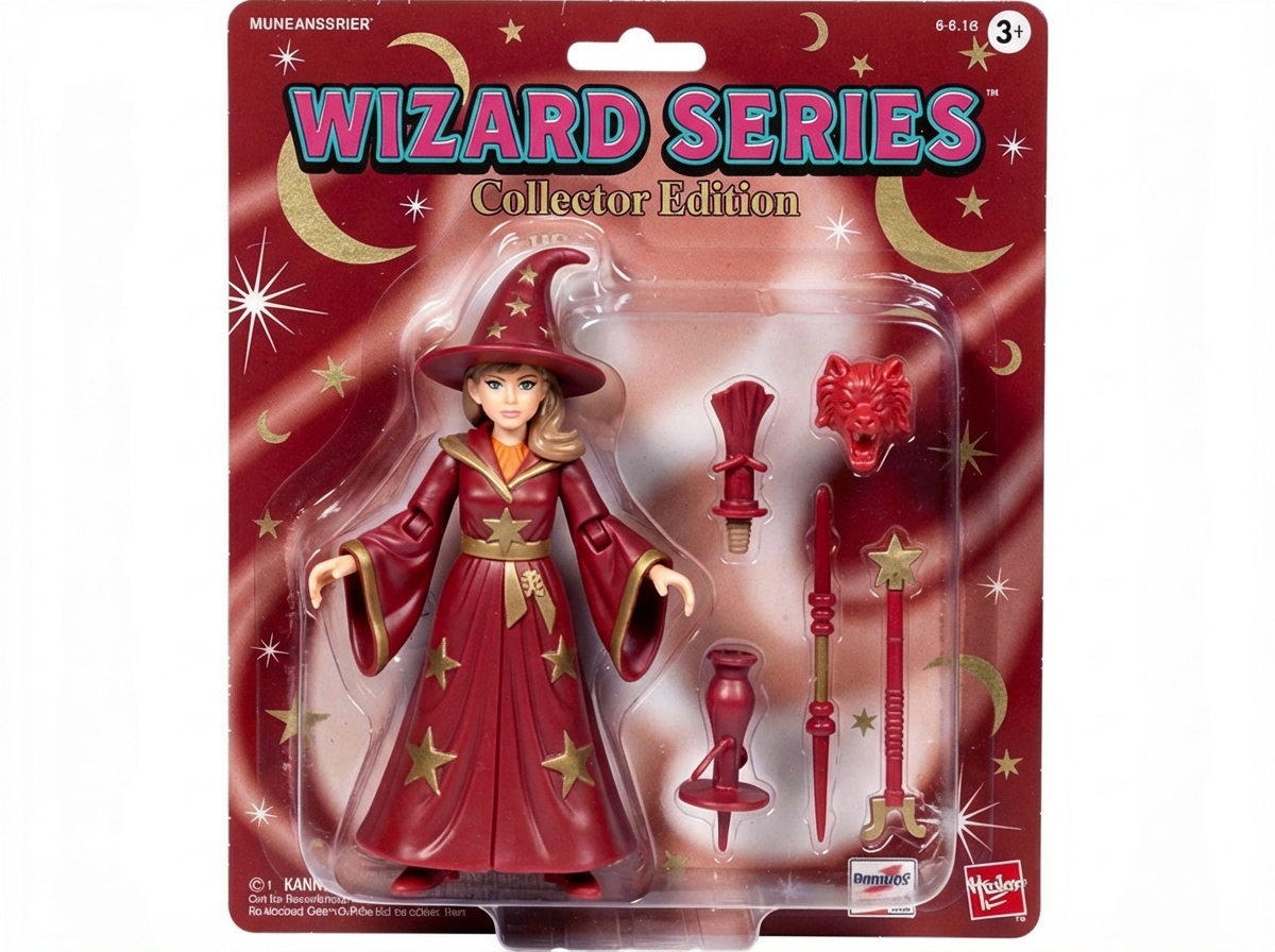 The Legend of You: 90s Wizard Action Figure