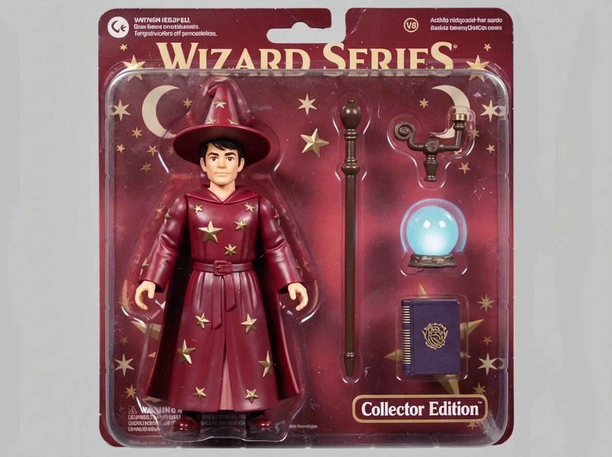 The Legend of You: 90s Wizard Action Figure